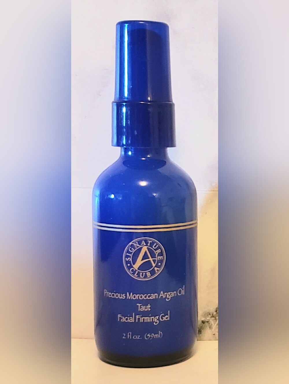 Signature Club A Precious Moroccan Argan Oil Face Serum - Blue & Gold NEW